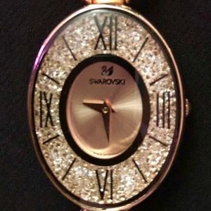 Swarovski Rose Gold Crystal watch